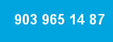 903 965 14 87 903 965 14 87